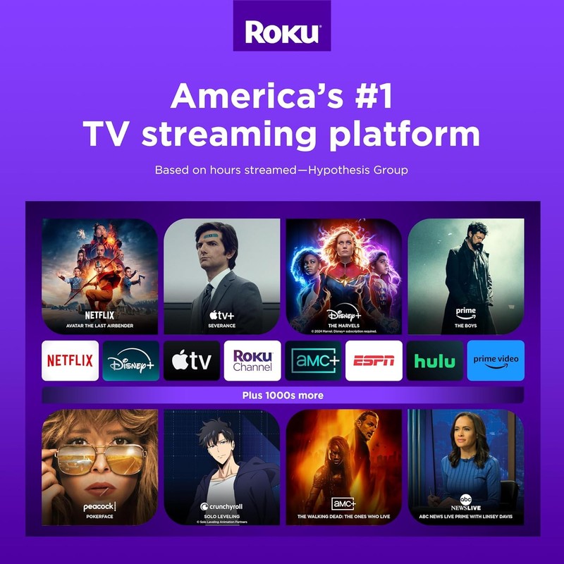 Roku Streaming Stick 4K - HDR & D. Vision Roku