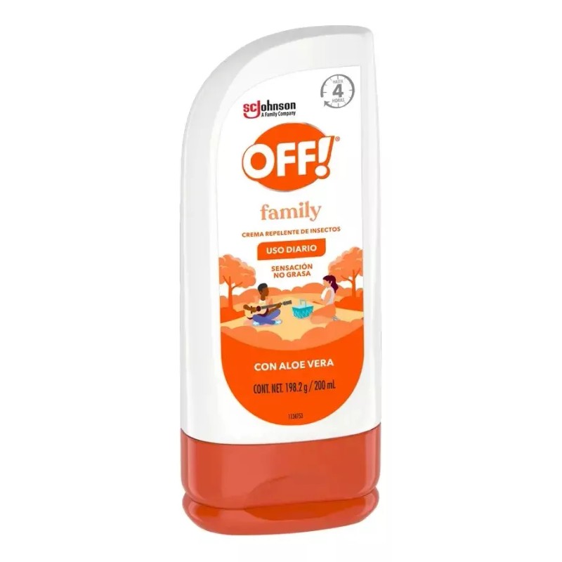 OFF! Repelente Off Crema 200ml 2 Pzas