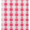 Yourtablecloth Checkered Vinyl Tablecloth with Flannel Backing for Restaurants, Picnics,