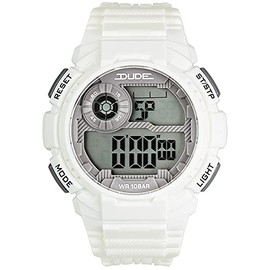 Sun Flame SDU01-W Dude SDU01-W Men's Sport Watch, White, Shiro