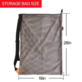 MOOCY Drift Sock with Dump Line,Harness and Buoy Kit for Fishing Boat/Kayak/Pontoon (18'' for 14ft Boat)