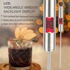 Instant Read Meat Temperature Meter | LCD Backlight Display Stainless