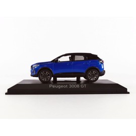 NOREV 1/43 Peugeot 3008 GT Black Pack 2021 Vertigo Blue