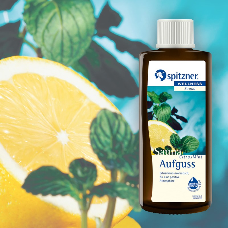 Saunaaufguss “Citrus-Mint“ (190 ml) von Spitzner