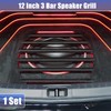 ACROPIX Universal Black Iron 12" Speaker Grill Bar Audio Speaker
