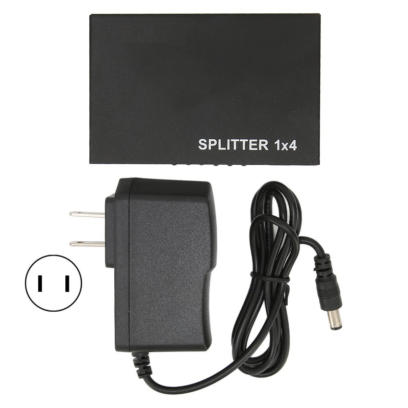 HD Multimedia Interface Splitter 1 in 4 Out 1080P Mirror