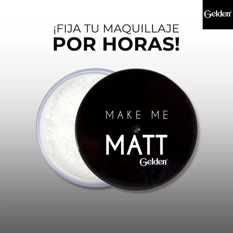 Gelden Polvo Suelto Traslúcido Matificante Alta Definición