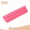 uxcell 16 Pcs Mini Hot Glue Sticks, 0.43" Dia x
