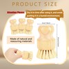 24 Pack Bamboo Dish Scrub Brushes Set Kitchen Brushes Scrubber