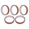 5Pcs High Temperature Tape Heat Resistance Insulating Heat Transfer Tape