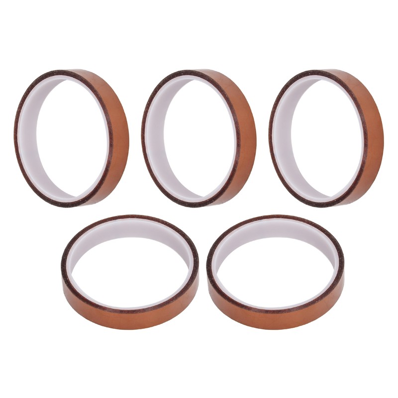 5Pcs High Temperature Tape Heat Resistance Insulating Heat Transfer Tape