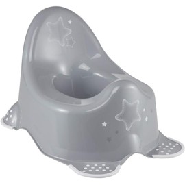 keeeper "Stars Potty, 18 meses a 3 años, función antideslizante, Adam, gris