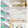 Modlicht LED Shop Light Fixture, 2FT Linkable 18W Plug in