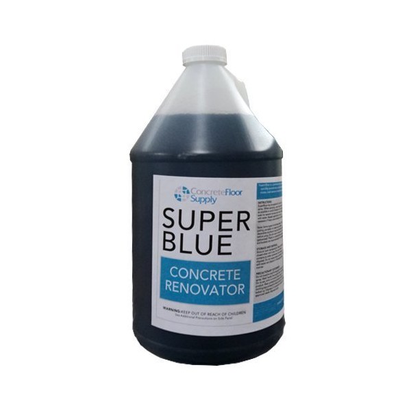 Super Blue - Penetrating Concrete Cleaner and Renovator - 1 Gallon