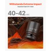 VEVOR 3/4 in Drive Impact Socket Set, 21 Pieces SAE