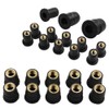 10 x M4/M5/M6 Motorcycle Windscreen Nuts, Rubber Nuts, Motorcycle Windscreen