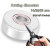 cuttable Wall Split Flange, Split ABS Lightweight Escutcheon Cover Plate,Chrome,for