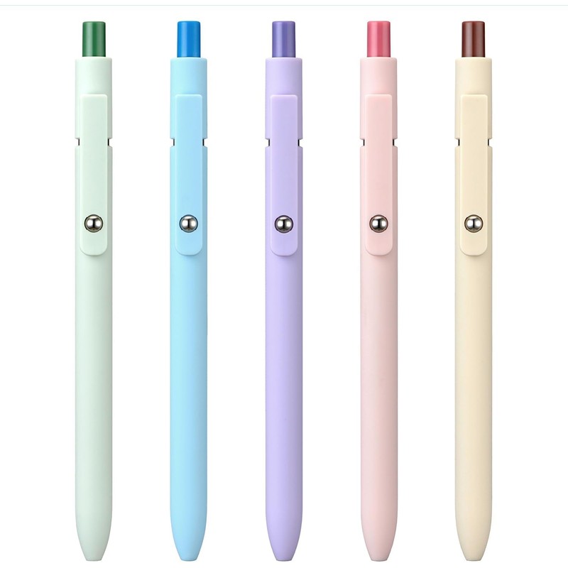erofa Zennyth 5pcs Gel Pen Set Macaron Series 0.5mm Fine