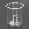 Pack of 10 Laboratory Glass Beakers 50 ml Beakers Experimental
