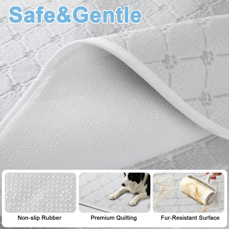 Cooling Mat for Dogs, Q-Max>0.5 Thin Breathable Dog Cooling Mat