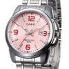 CASIO LADIES LTP1314D-5A PINK DIAL 50 METERS WATER RESISTANT ANALOG