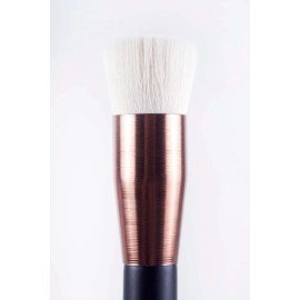 Brocha Marifer Yx1817 Kabuki Plana Para Base De Maquillaje Color Negro