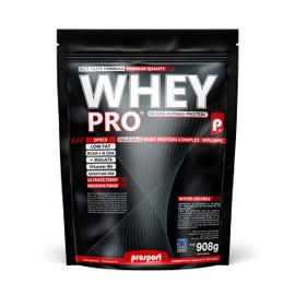Prosport Whey Pro Vanilla, 908 g Bag, Whey Protein, Protein Powder, Zinc, Vitamin B6, Essential Amino Acids (EAAs)