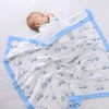 Jay & Ava Baby Muslin Blankets 42' x 42', Soft