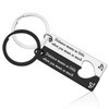 Anniversary Keychain for Boyfriend Girlfriend Couple Keychain Set for Him