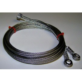 Whiting Todco - Truck/Trailer ROLL UP Door Cables - Pair,110''-Length