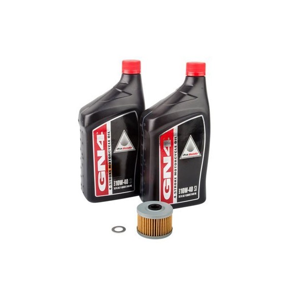 Tusk 4-Stroke Oil Change Kit Pro-Honda GN4 10W-40 - Fits: