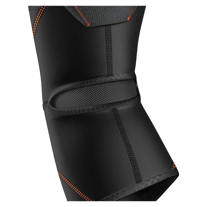 Shock Doctor Elbow Compression Sleeve with Extended Coverage (Black, Small)