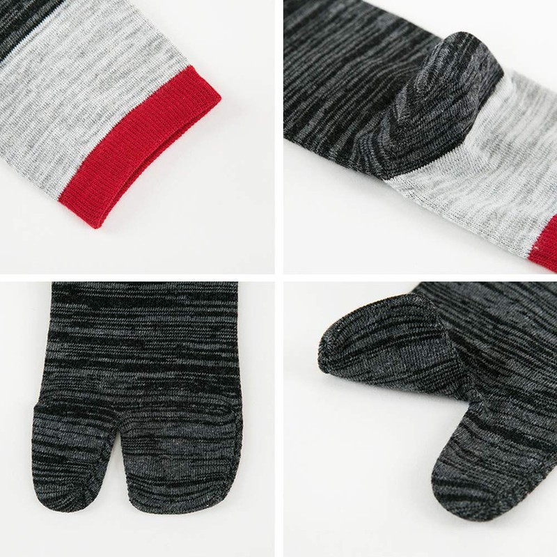 WIOIW Tabi Socks, 2 Toe Socks, Men's Socks, Sweat Absorbent,