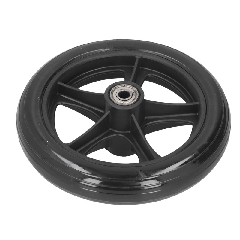 Wheelchair Wheel Replacement 16cm PU Walker Caster Accessory with Ball