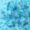 Liquid Core DND Dice Set,Dungeons and Dragon Game Dice Set