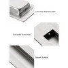 Kindoodos Sliding Barn Door Finger Pull, Recessed Flush Pulls, Stainless