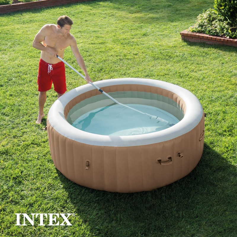 Intex Handheld Pool Vacuum Cleaner Rechargeable 94 Inch Telescoping Shaft