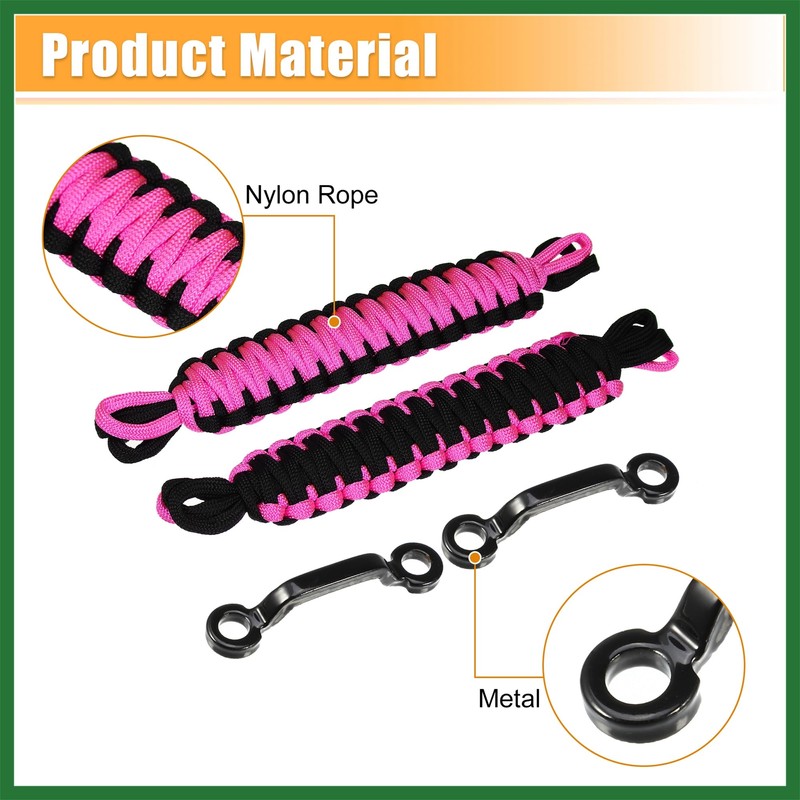 Motoforti Car Door Limiting Straps Restrictor Door Snubber Fit for