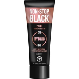 Power Tan Non-Stop Black Bronzing Butter | DHA Free UV Sunbed Tanning Accelerator | Algotan-P | Streak-Free Dark Tan Cream | Fast Skin Tan Enhancer | For All Skin Types | 250ml