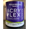 Kelly-Moore Acry Plex Interior Eggshell Enamel Latex White 1-gallon