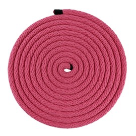 SGT KNOTS All Purpose Solid Braid Cotton Rope for Crafting, DIY Projects, Home Decor & Marine (3/8" x 50ft, Pink)
