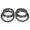 4x Centring Rings 72.5 x 63.4/72 5 to 63 4