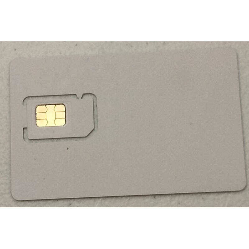 Unbranded Blank 4G LTE GSM SIM Card - Nano/Micro/Min