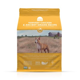 Open Farm Harvest Chicken & Ancient Grains Dry Dog Food, Humanely Raised Chicken Recipe with Wholesome Grains and No Artificial Flavors or Preservatives, 11 lbs