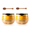 2PCS Lip Balm Honey Pot,Propolis Moisturizing Honey Lip Mask Lip
