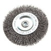 Forney 72254 Wire Wheel Brush, Coarse Crimped with 1/4" Round