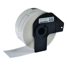 KCMYTONER 20 Rolls Compatible for Brother DK-1208 1.4'' x 3.5'' Die-Cut Large Address Labels Use in Brother QL Label Printers, 400 Labels/Roll