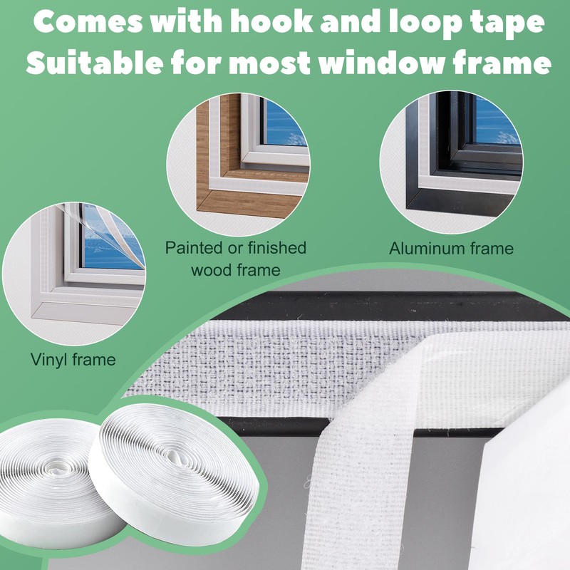 Memrita Window Insulation Kit,47'' x 63'' (120 x 160 cm)