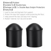 HilBeliFU Cello Stopper, 2 Pcs Cello Endpin Rubber Cap Set,
