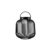 blomus LITO Mobile Rechargeable LED Lantern - Medium - Black